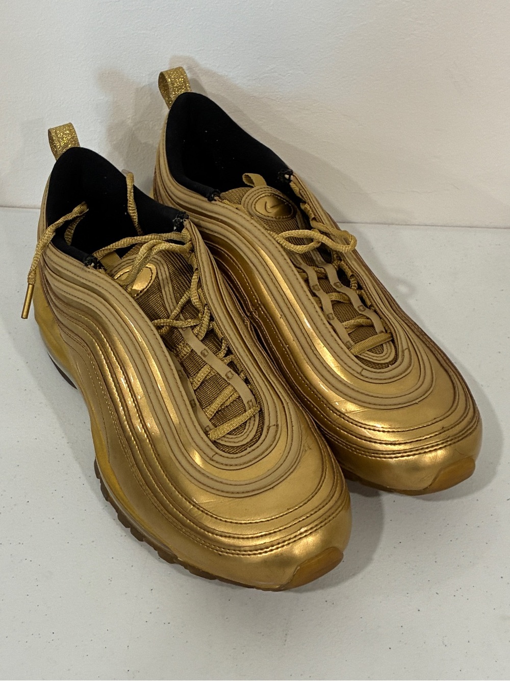 Nike Air Max 97 'Gold Medal' Metallic Gold - Men’s Size 10
